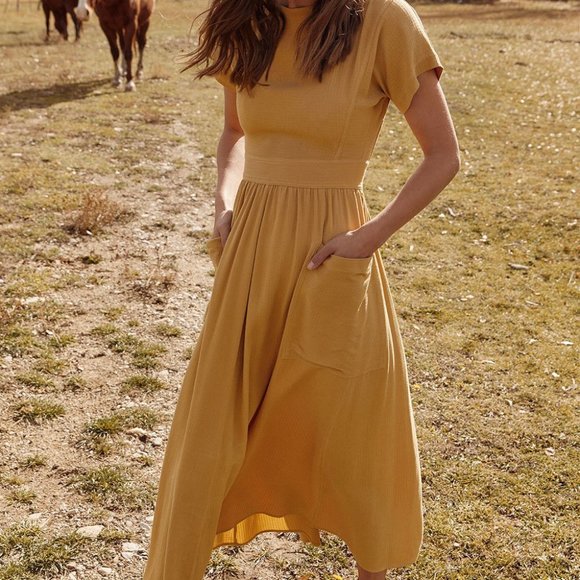 Christy Dawn Jane Dress In Honey 